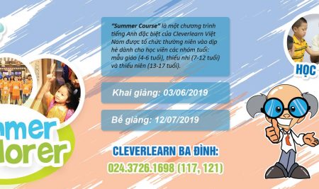 KHÓA HÈ CLEVERLEARN – SUMMER EXPLORER